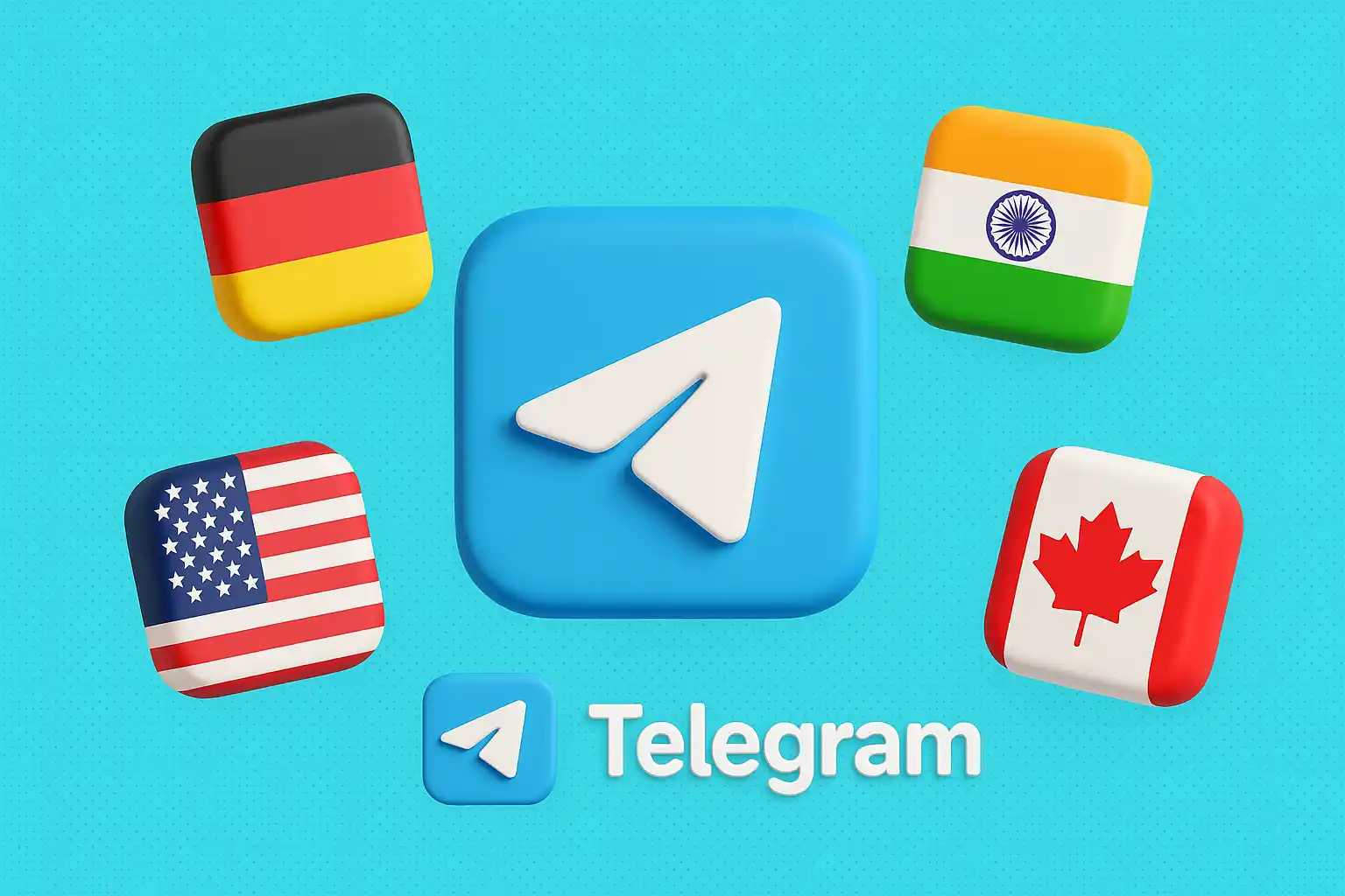 Telegram virtual number USA, Canada, Turkey, Germany