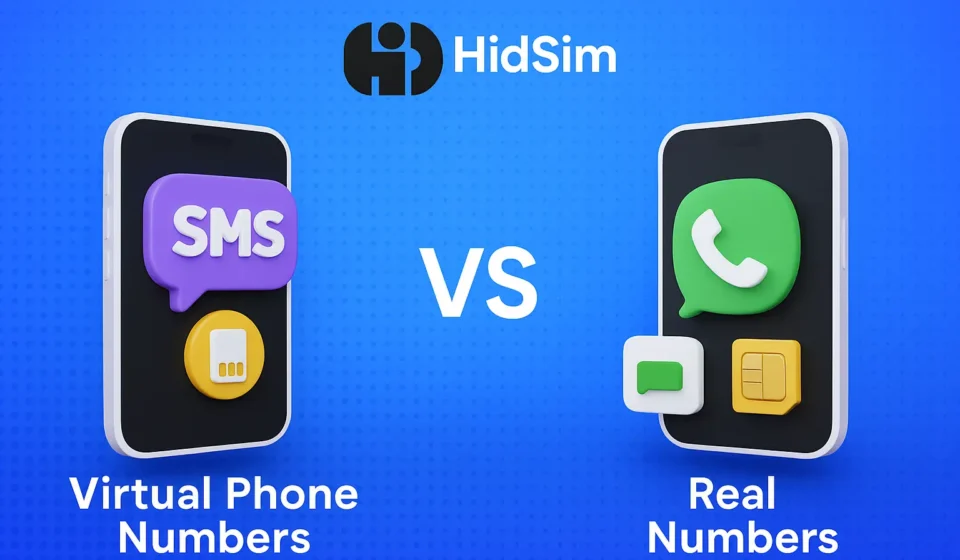 Virtual Phone Numbers vs. Real Numbers: Which Is Better for SMS Verification?